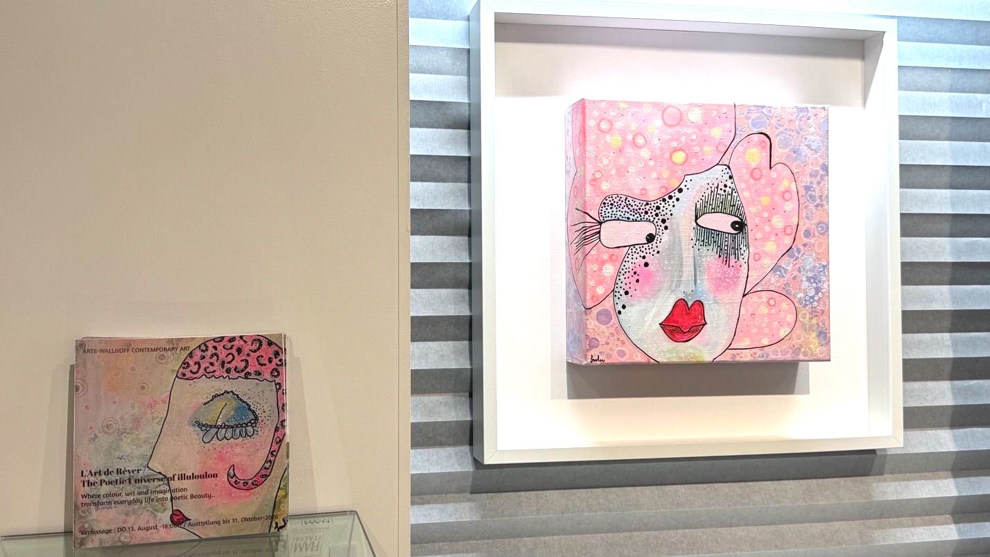 Artwork installed in the Arte-Wallhoff gallery